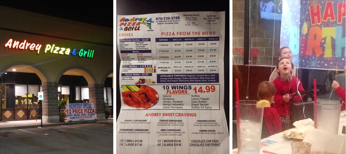 Andrey Pizza And Grill